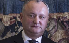 Додон отстранен от должности президента Молдавии