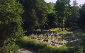Вандалы осквернили десятки могил  на Ириновском кладбище под Петербургом