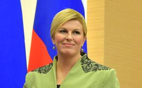 Глава Хорватии убеждена, что в финале ЧМ-2018 Путин болел за ее страну