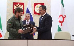 Правительство Ингушетии опубликовало карту границы с Чечней