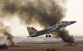 ВВС Израиля приостановили боевые вылеты против Сирии