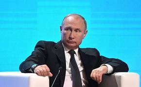 Путин поручил правительству разработать санкции в отношении Украины