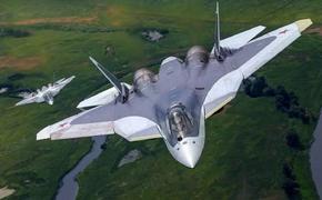 Опубликовано видео маневров четырех новейших СУ-57