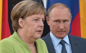 Путин и Меркель обсудили провокацию ВМС Украины в Керченском проливе