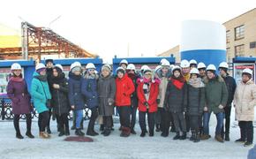 Школьники побывали на экскурсии на заводах РМК