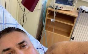 Садальский опубликовал фото из больницы после перенесенной операции на сердце