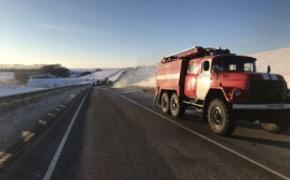 Восемь человек погибли в "огненном" ДТП в Воронежской области