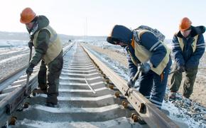 Строители уложили 1-й километр желдорпути к мосту через Керченский пролив