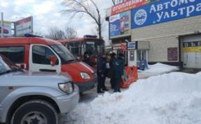 В Уфе площадь пожара в автосалоне составила 1500 кв. метров