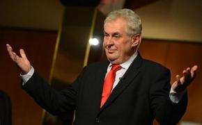 Президент Чехии назвал  провокацией запрет на въезд в страну российского дипломата