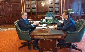 Алексей Текслер и Владимир Бурматов обсудили вопросы экологии