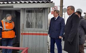 С поселка Новосинеглазово сняли транспортную блокаду