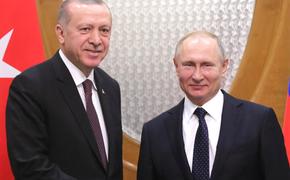 Переговоры Путина и Эрдогана начались в Кремле