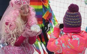 На «Горном воздухе» прошёл 25-­й «Снежный карнавал»