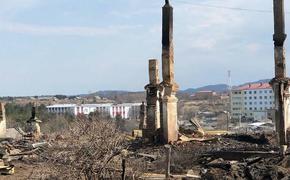 Пожар оставил без жилья три десятка островитян
