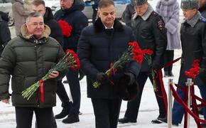 Валерий Сухих принял участие в мероприятии, посвящённом снятию блокады 